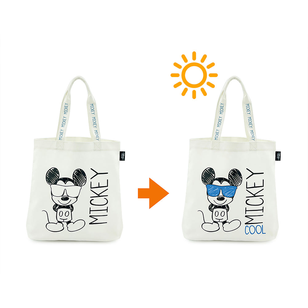 【現貨】Mickey UV變色帆布手挽袋 (買一送一推廣優惠⭐)
