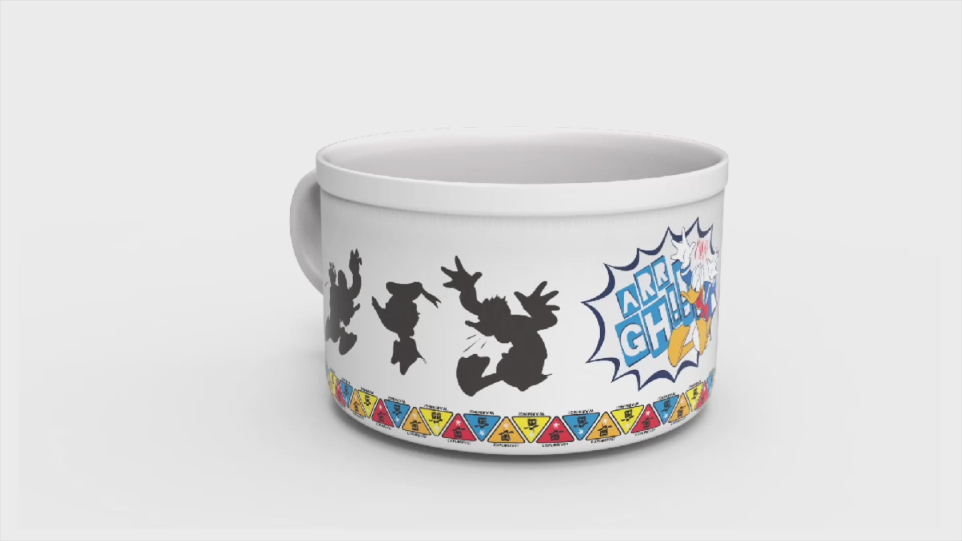 【現貨】Donald Duck 熱感變色有耳碗 (附有碗蓋) (買一送一推廣優惠⭐)