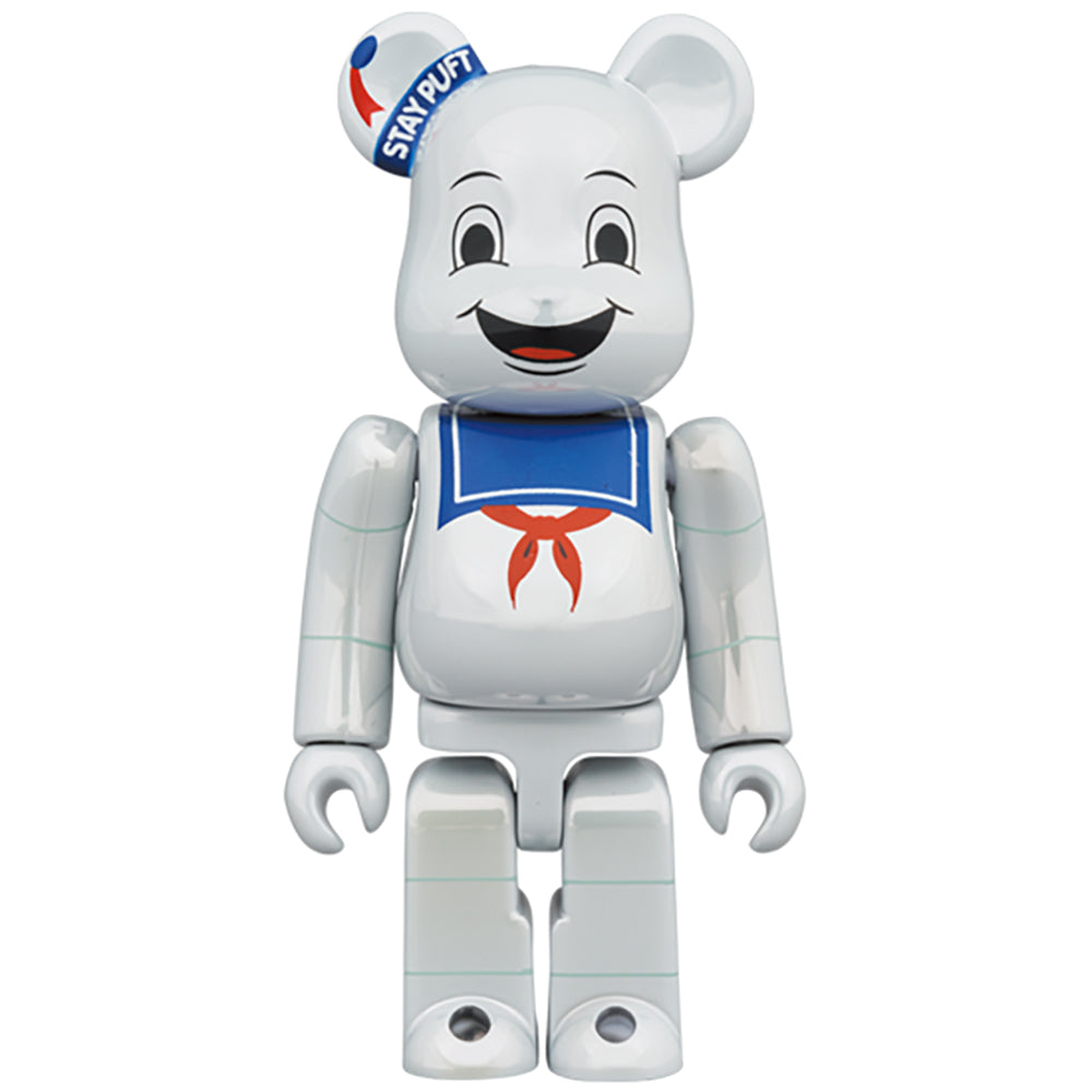 【現貨】BE@RBRICK STAY PUFT MARSHMALLOW MAN WHITE CHROME Ver. 100％ & 400％ (⭐限定激減優惠⭐)
