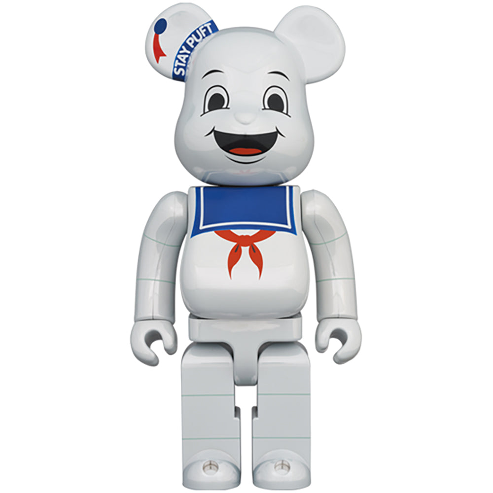 【現貨】BE@RBRICK STAY PUFT MARSHMALLOW MAN WHITE CHROME Ver. 100％ & 400％ (⭐限定激減優惠⭐)