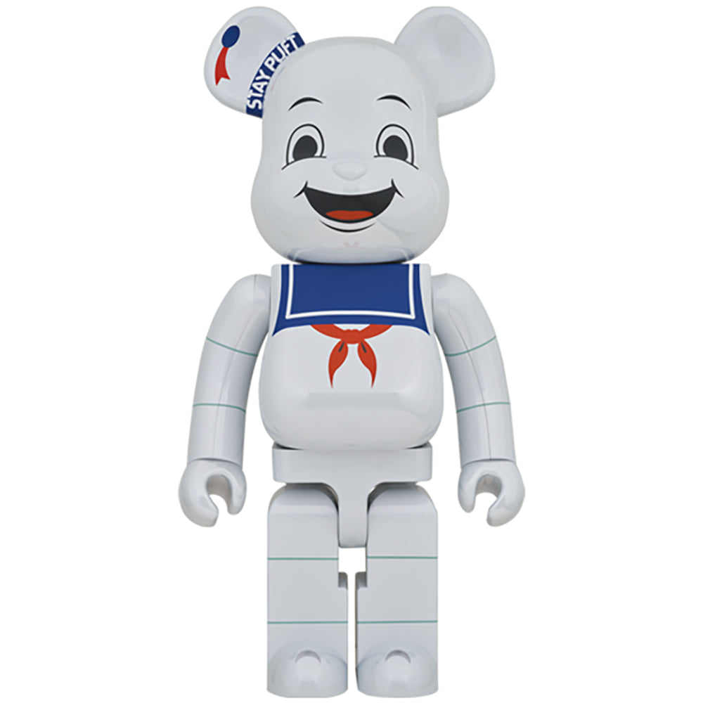 【現貨】BE@RBRICK STAY PUFT MARSHMALLOW MAN WHITE CHROME Ver. 1000％ (⭐限定激減優惠⭐)