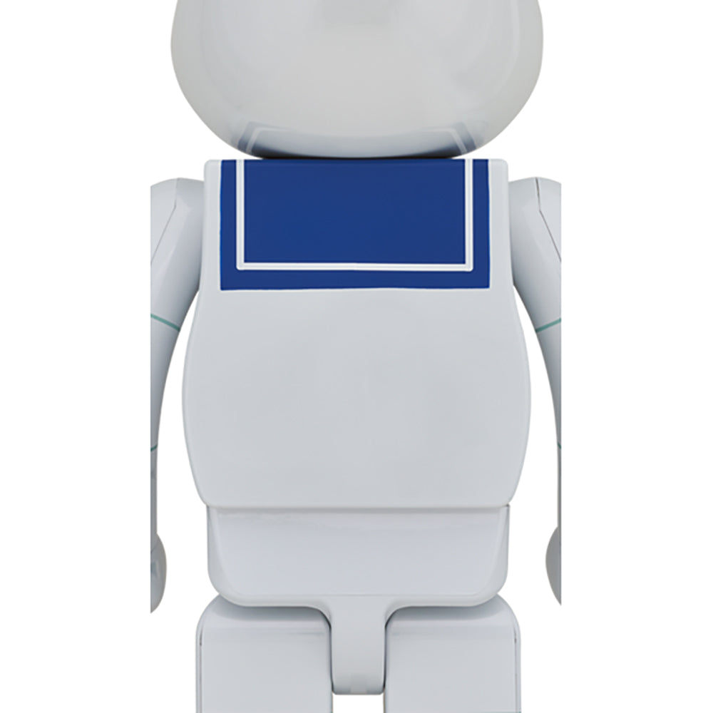 【現貨】BE@RBRICK STAY PUFT MARSHMALLOW MAN WHITE CHROME Ver. 1000％ (⭐限定激減優惠⭐)