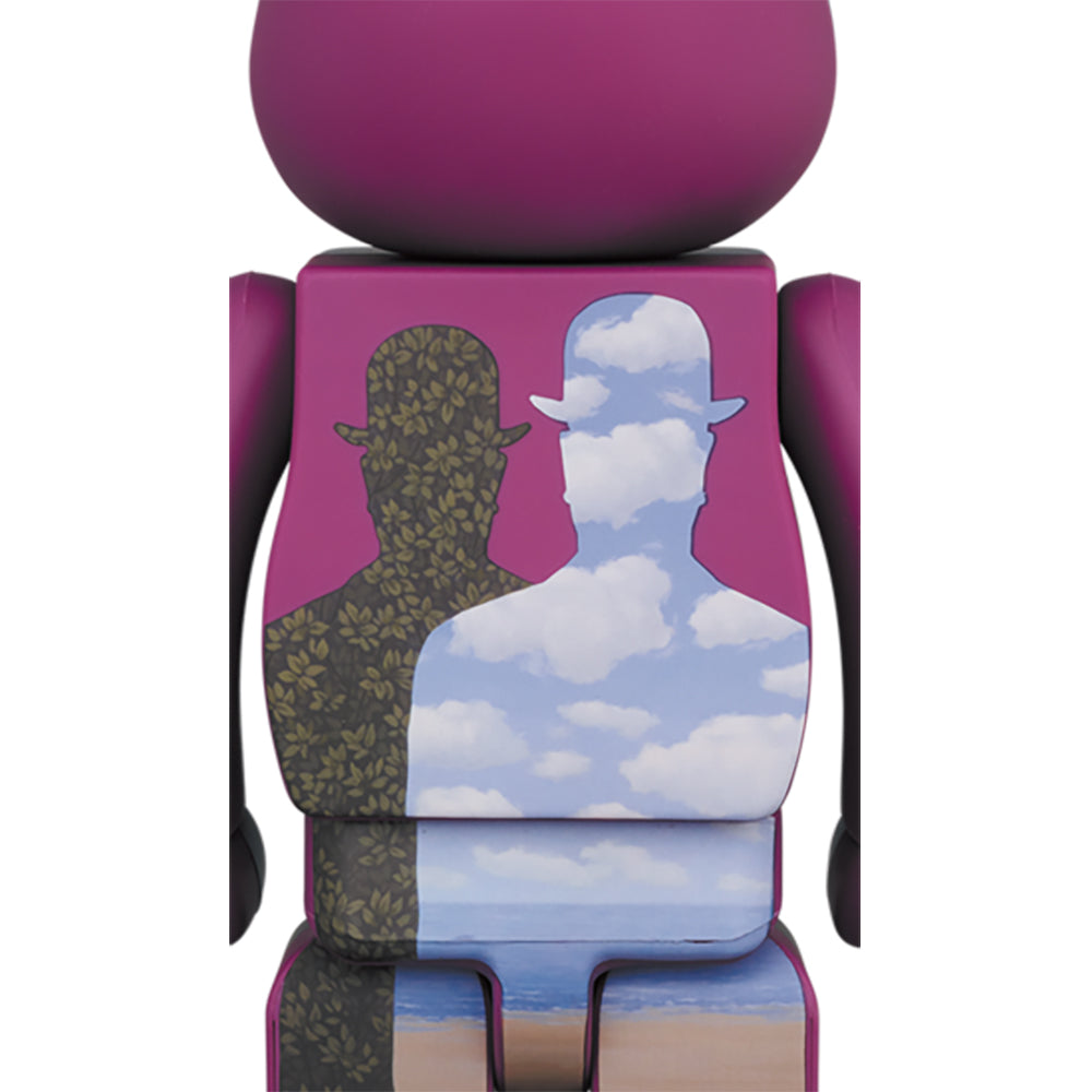 【現貨】BE@RBRICK René Magritte "L'oiseau de ciel 1965/La belle societe 1965" 100% & 400%
