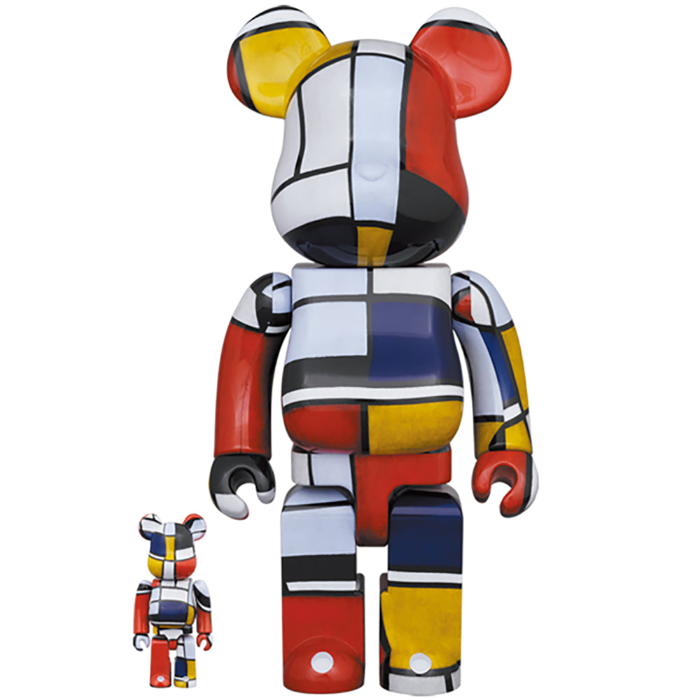 【現貨】BE@RBRICK Piet Mondrian 100% & 400%