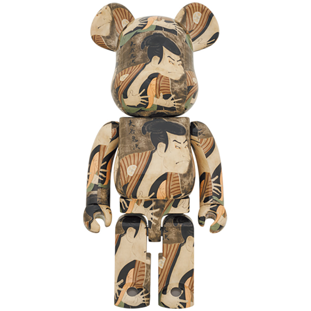 【現貨】BE@RBRICK Toshusai Sharaku「三代目大谷鬼次の奴江戸兵衛」1000% (⭐限定激減優惠⭐)