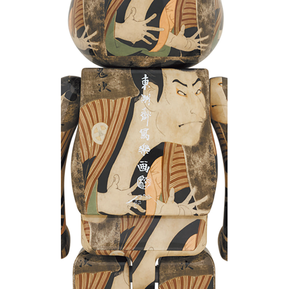 【現貨】BE@RBRICK Toshusai Sharaku「三代目大谷鬼次の奴江戸兵衛」1000% (⭐限定激減優惠⭐)