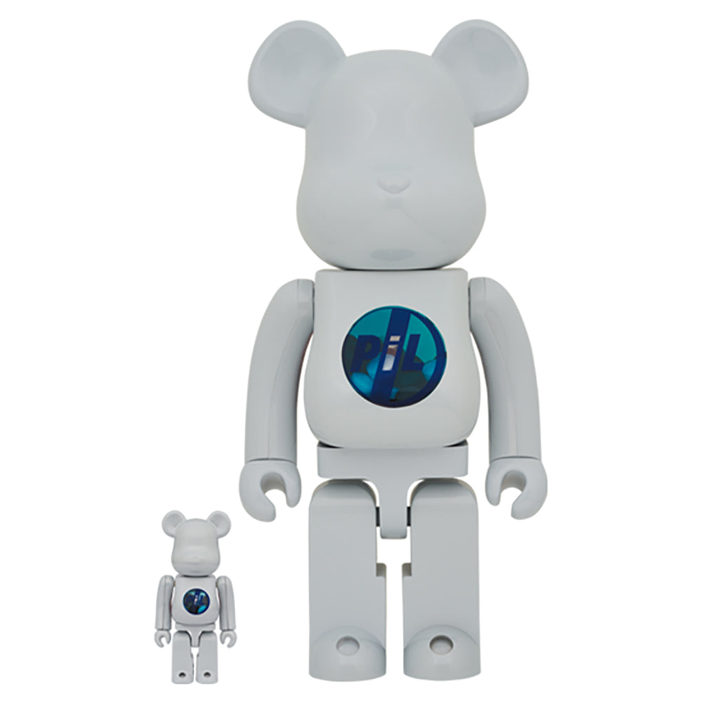 【現貨】BE@RBRICK PiL CHROME Ver. 100％ & 400％  (⭐限定激減優惠⭐)