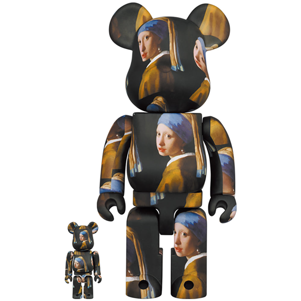 【現貨】BE@RBRICK Johannes Vermeer「Girl with a Pearl Earring」100％ & 400％ (⭐限定激減優惠⭐)