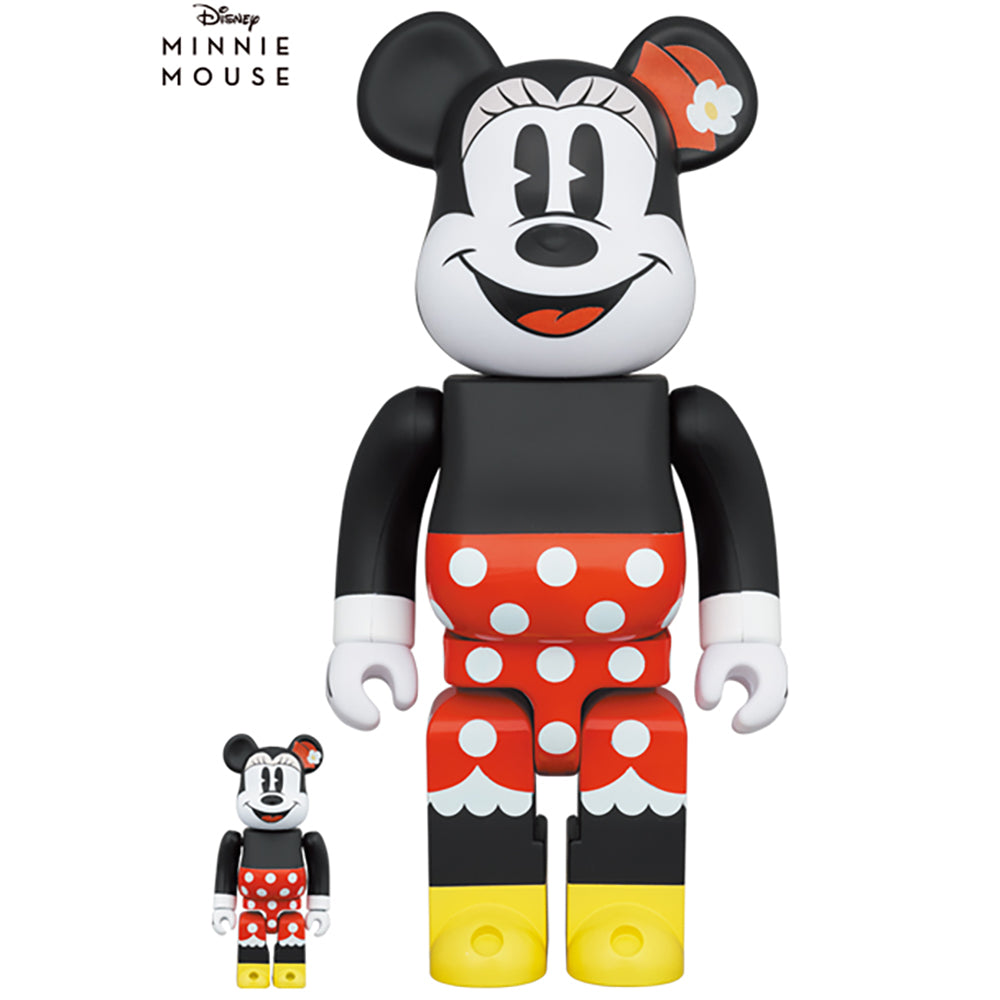 【現貨】BE@RBRICK MINNIE MOUSE 100% & 400% (⭐限定激減優惠⭐)