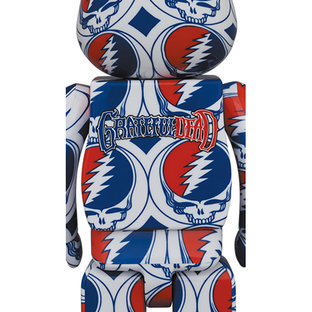 【現貨】BE@RBRICK GRATEFUL DEAD (STEAL YOUR FACE) 100％ & 400％ (⭐限定激減優惠⭐)