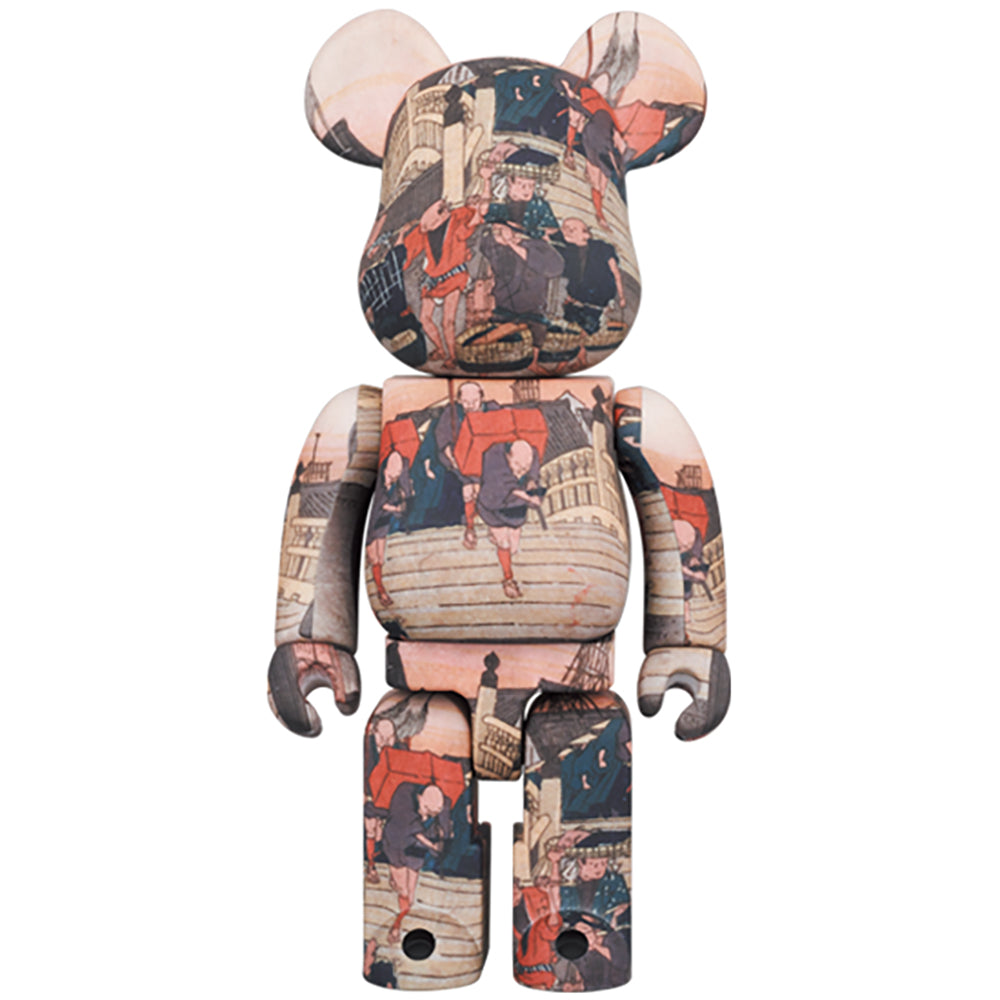 【現貨】東京國立博物館 BE@RBRICK 歌川広重「東海道五十三次」日本橋 100％ & 400％ (⭐限定激減優惠⭐)