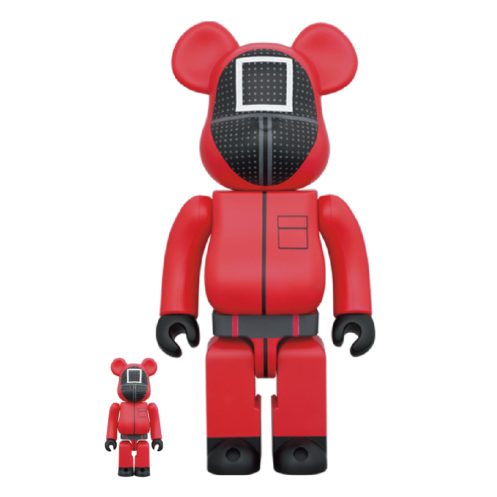 【現貨】BE@RBRICK Squid Game Guard □ 100% & 400%