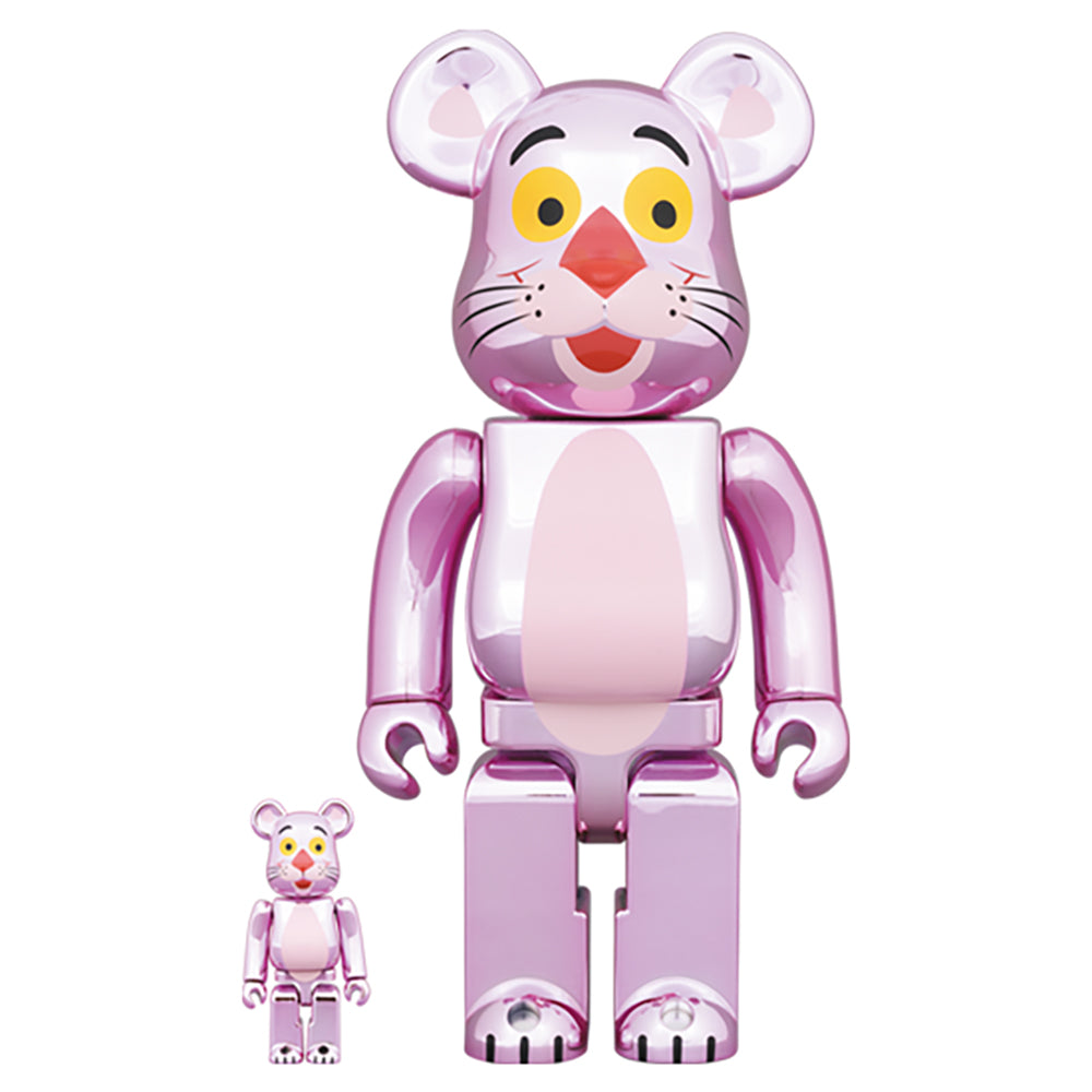 【現貨】BE@RBRICK PINK PANTHER CHROME Ver.100％ & 400％ (⭐限定激減優惠⭐)