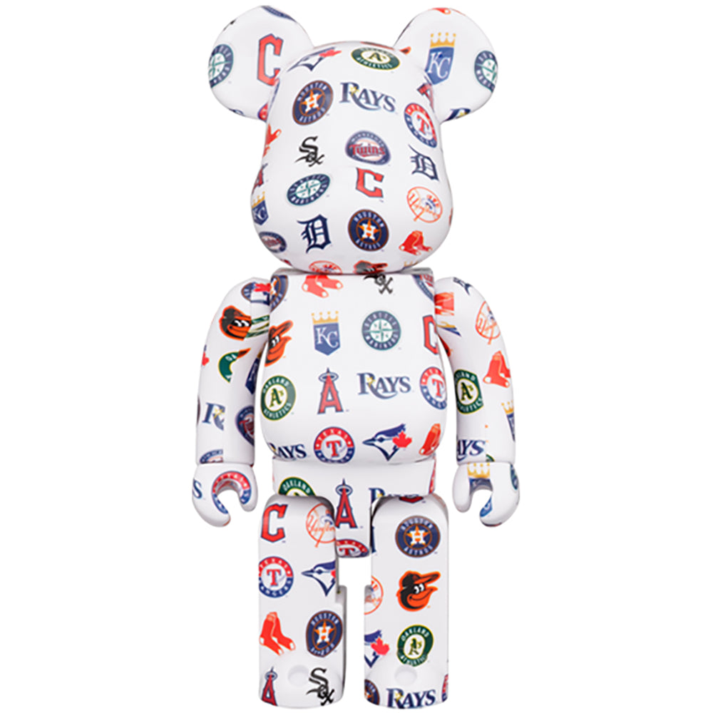 【現貨】BE@RBRICK MLB AMERICAN LEAGUE (TM) 100％ & 400％