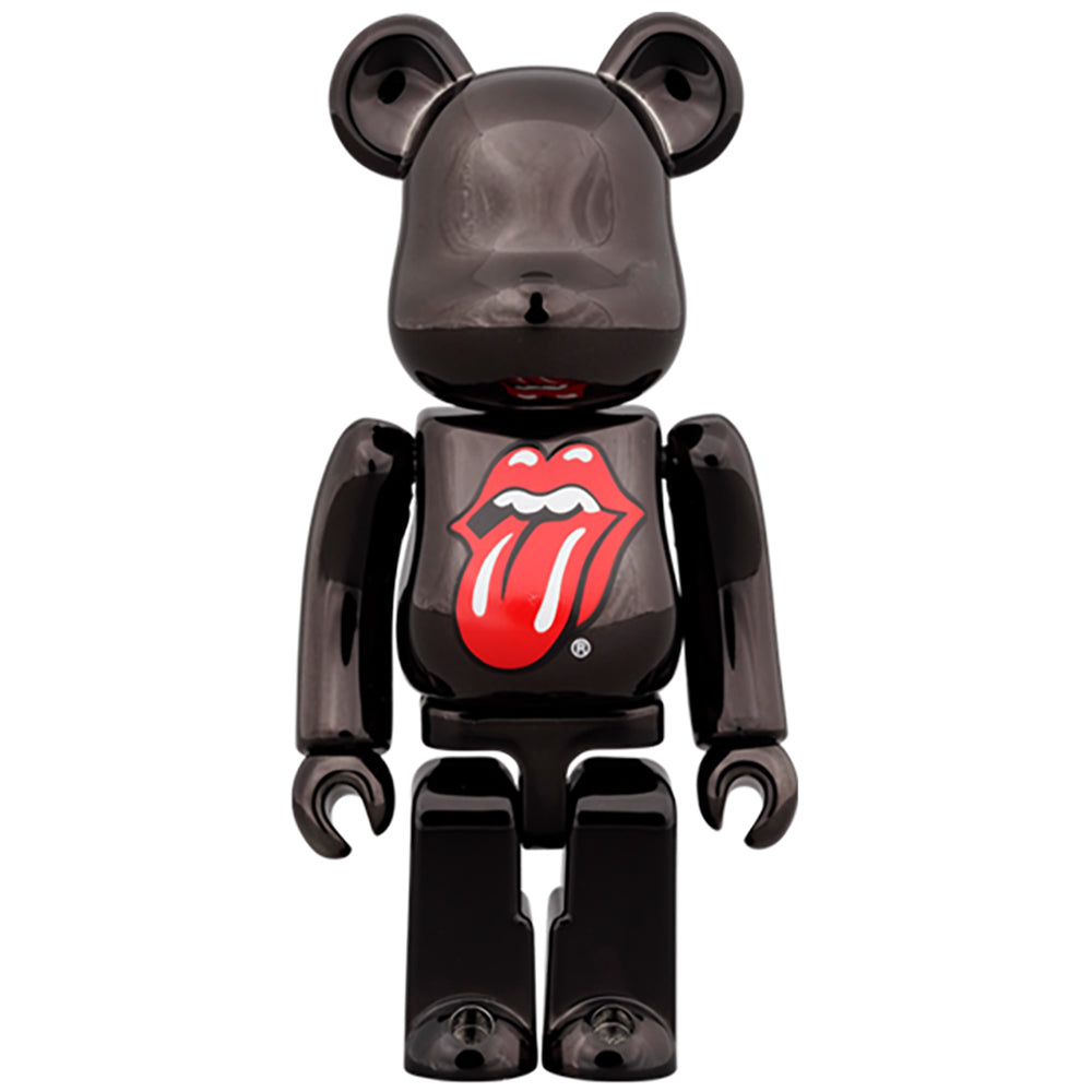 【現貨】BE@RBRICK The Rolling Stones L&T BLACK CRM Ver 100％&400％ (⭐限定激減優惠⭐)