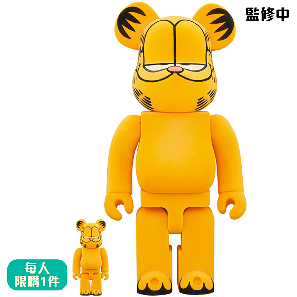【限購】BE@RBRICK GARFIELD Flocky Ver. 100% & 400%  (監修中)