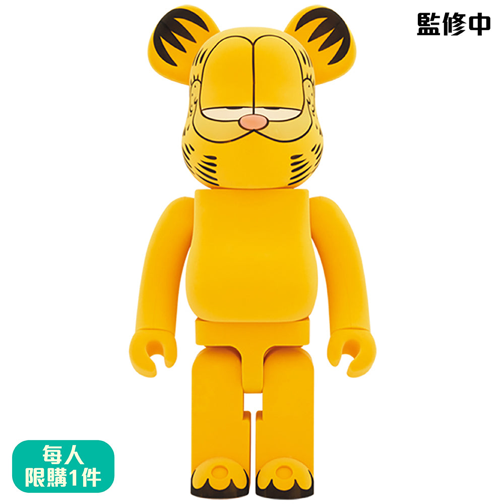 【限購】BE@RBRICK GARFIELD Flocky Ver. 1000%  (監修中)