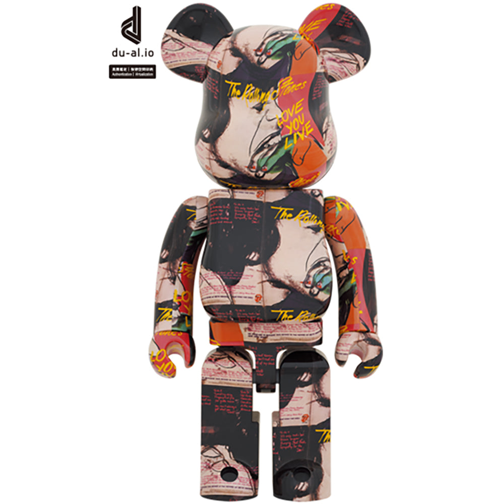 BE@RBRICK Andy Warhol × The Rolling Stones “Love You Live” 1000％ (監修中)