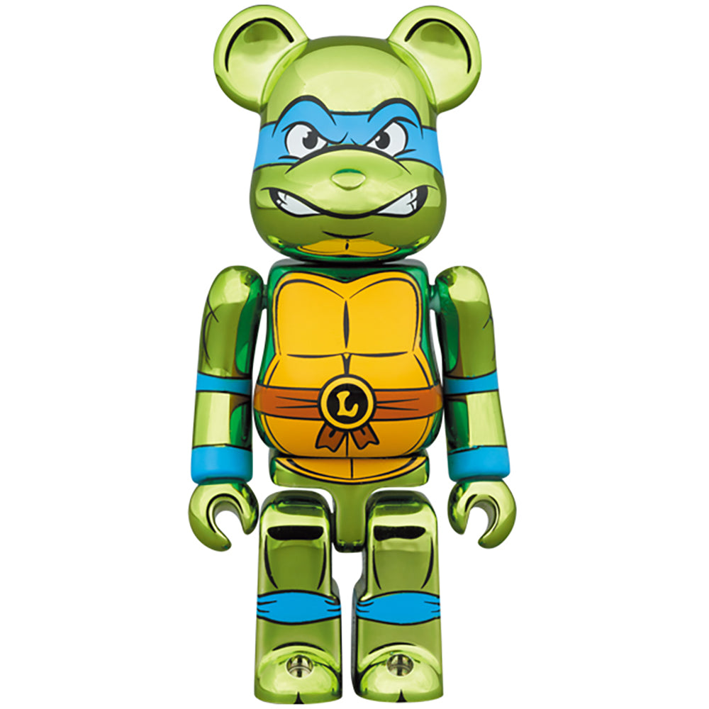 BE@RBRICK LEONARDO CHROME Ver. 100％ & 400％