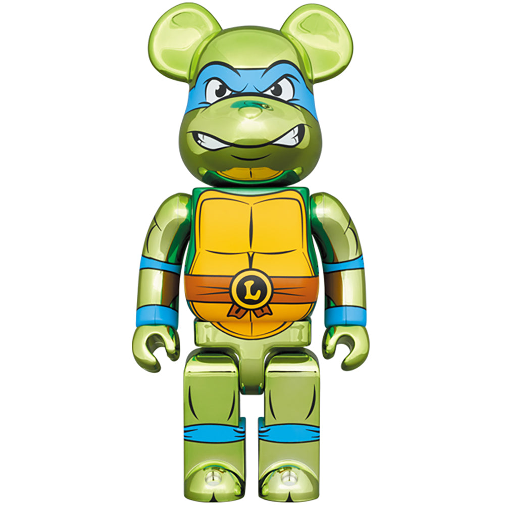 BE@RBRICK LEONARDO CHROME Ver. 100％ & 400％