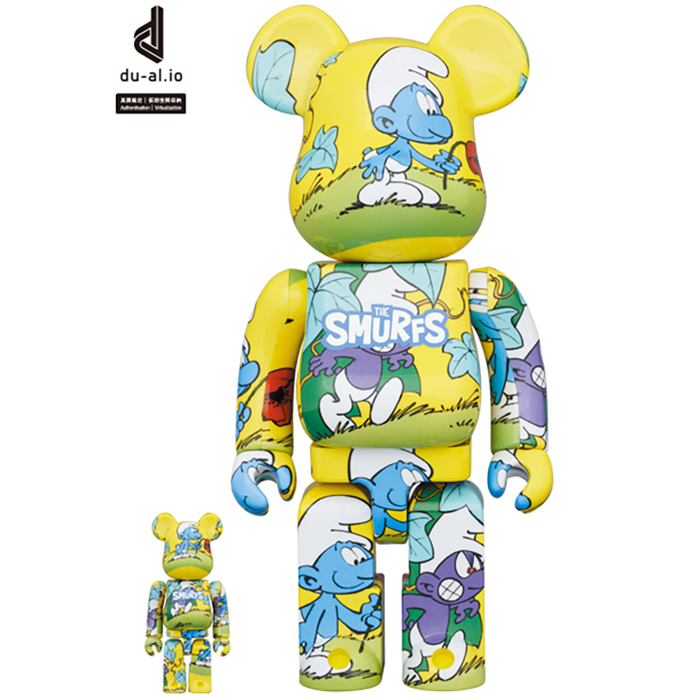 BE@RBRICK The Smurfs「The Purple Smurfs」100％ & 400％(監修中)