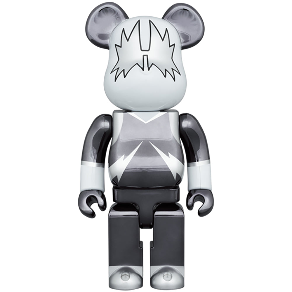 BE@RBRICK KISS SPACE MAN CHROME Ver.100％ & 400％