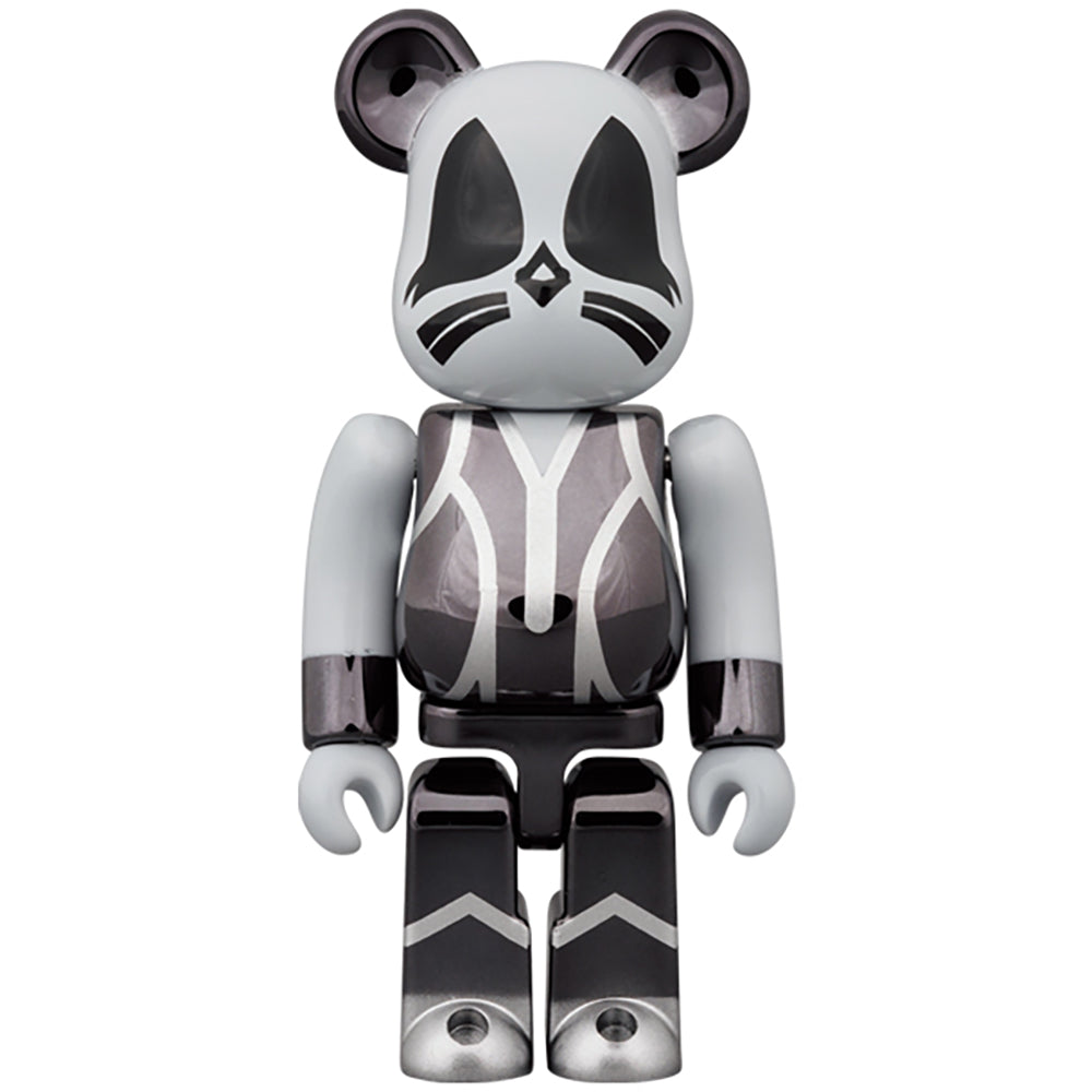 BE@RBRICK KISS CATMAN CHROME Ver.100％ & 400％