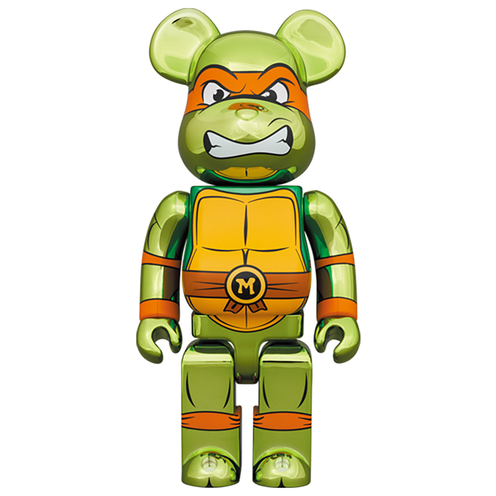 BE@RBRICK MICHELANGELO CHROME Ver. 100％ & 400％