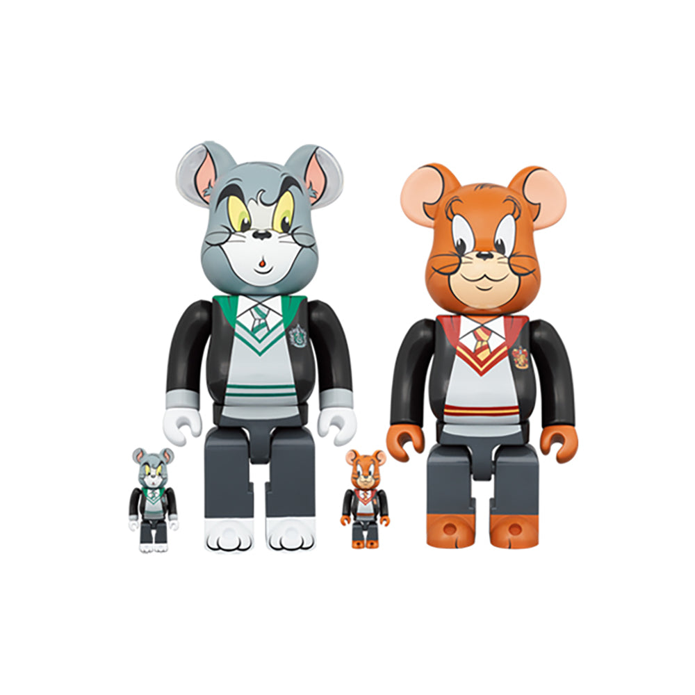 BE@RBRICK TOM AND JERRY in Hogwarts House Robes 100％ & 400％