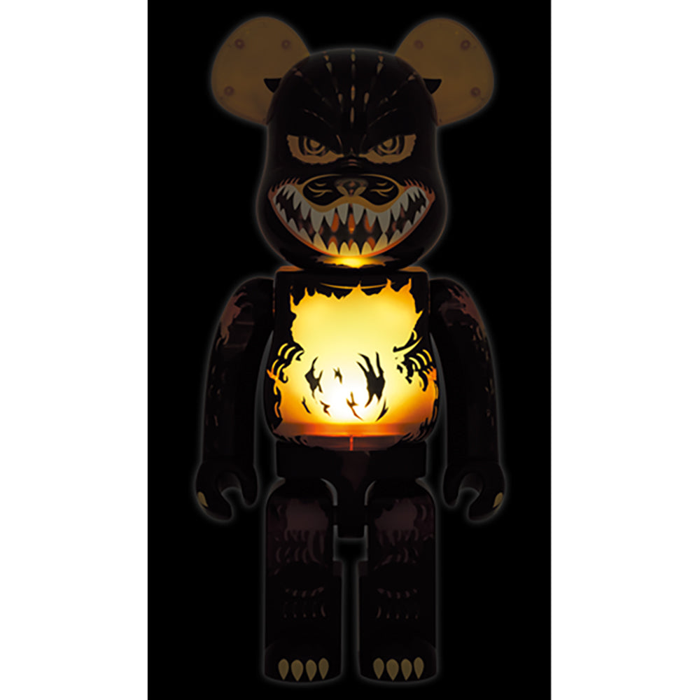 BE@RBRICK Godzilla (Meltdown: Clear yellow ver.)  1000%