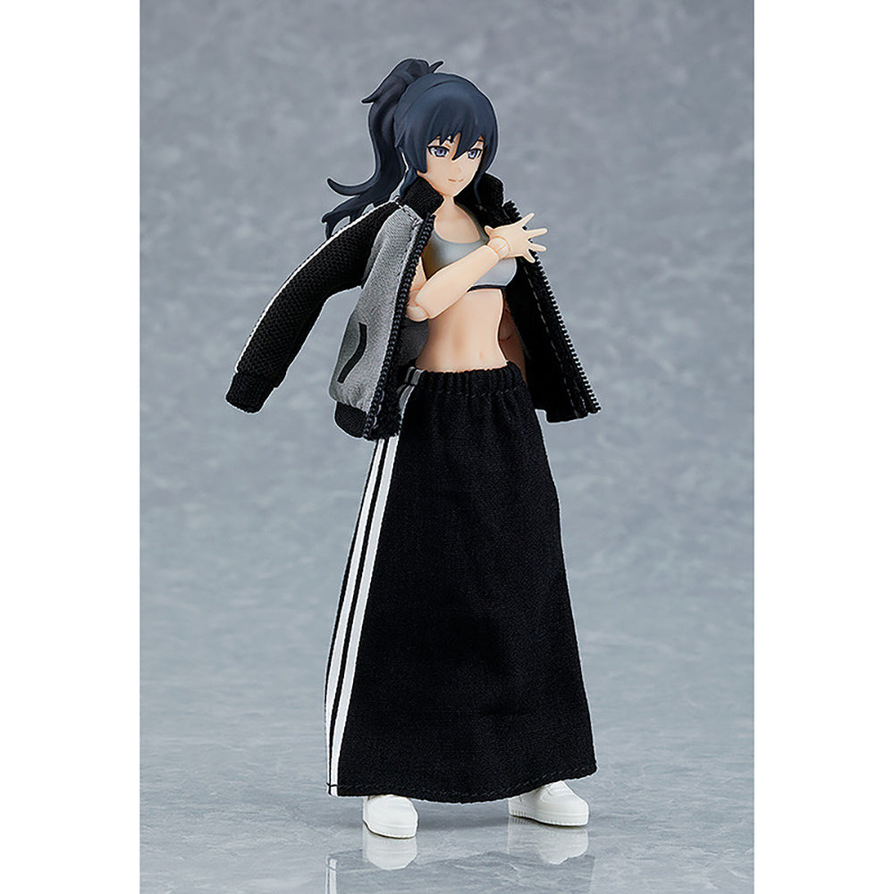 figma 女性body (Makoto) with 運動服 運動褲+運動裙裝