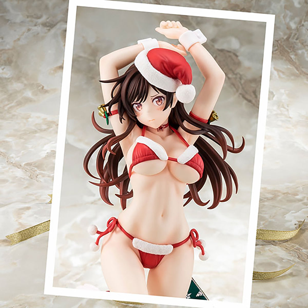 "租借女友"-水原千鶴-聖誕比基尼植毛手辦《2nd Xmas》(1/6比例模型)