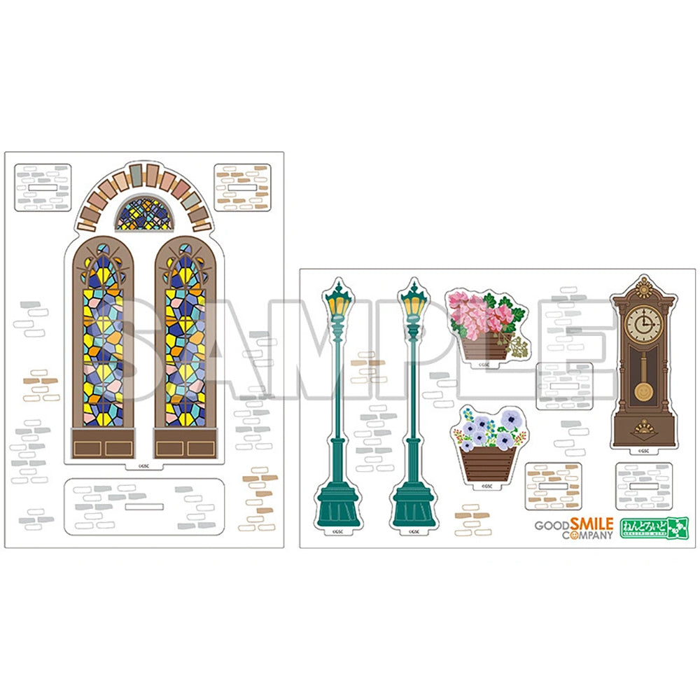 黏土人配件系列 亞加力裝飾立牌 咖啡店 (Nendoroid More Acrylic Stand Decorations: Café)