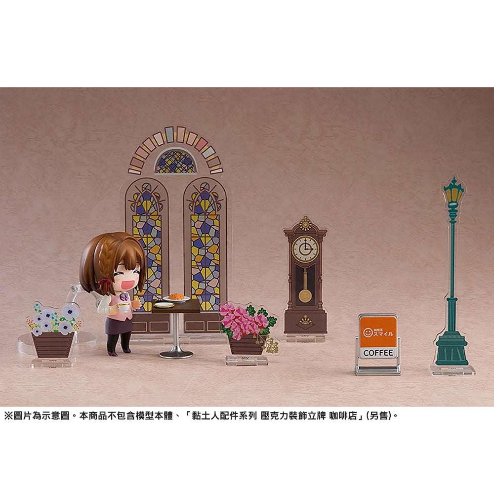 黏土人配件系列 亞加力裝飾立牌 咖啡店 (Nendoroid More Acrylic Stand Decorations: Café)