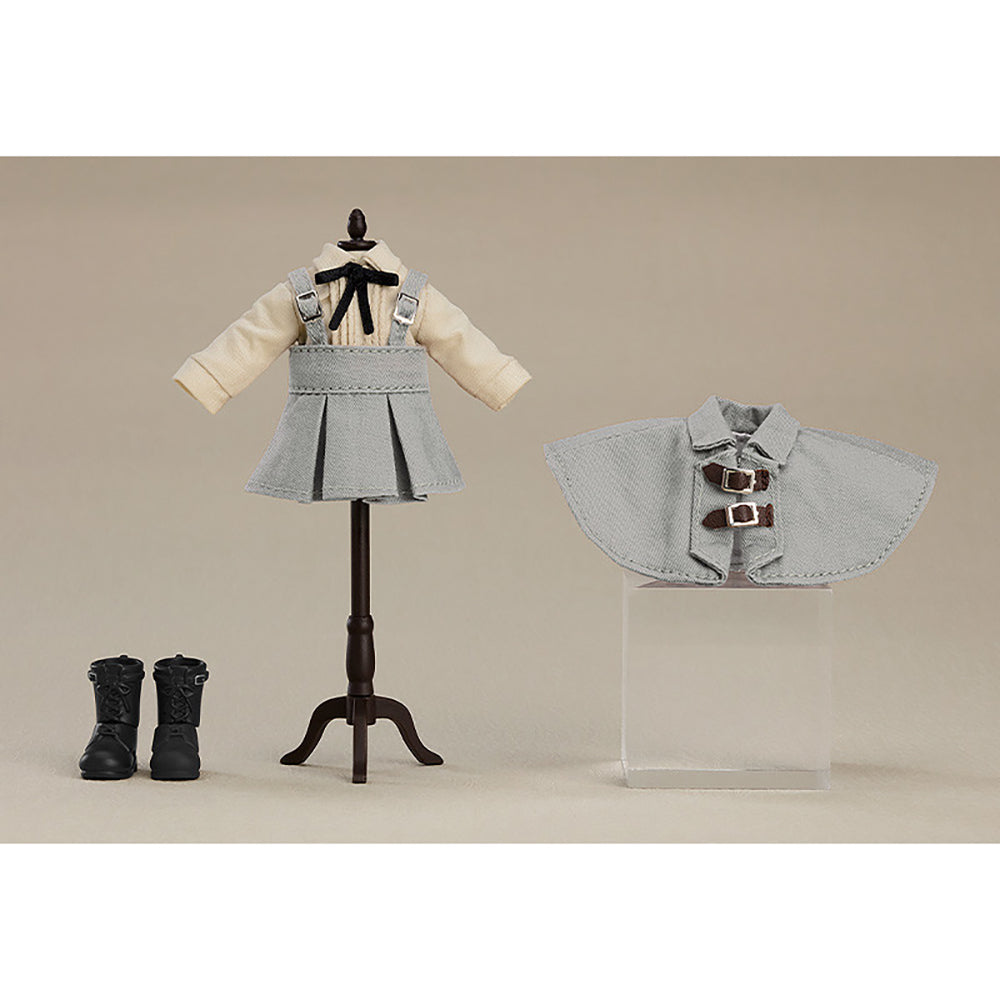 黏土娃 服裝套組 偵探: Girl (灰色)
