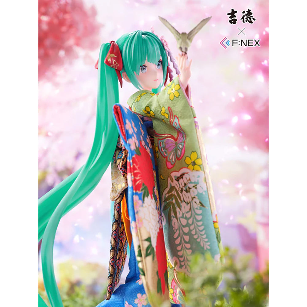 日本人形／遠音 Amazon.co.jp: 吉徳×F:NEX 初音ミク -日本人形- 1/4スケール