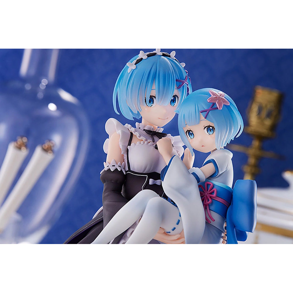 Re:從零開始的異世界生活 模型 雷姆＆童年雷姆 (1/7比例模型)